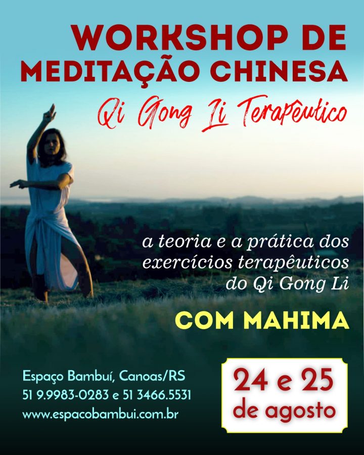 Aula semanal de Meditação Chinesa para o corpo e a mente 2
